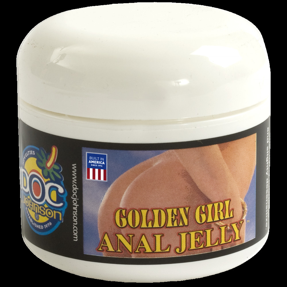 Анальные смазки - Анальный гель-смазка DocJohnson Golden Girl Anal Jelly (56 мл) на масляной основе, увлажняющий