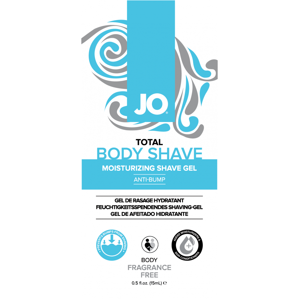 Пробники - Пробник геля для бритья JO Total Body Anti-Bump Shaving Gel 15 мл