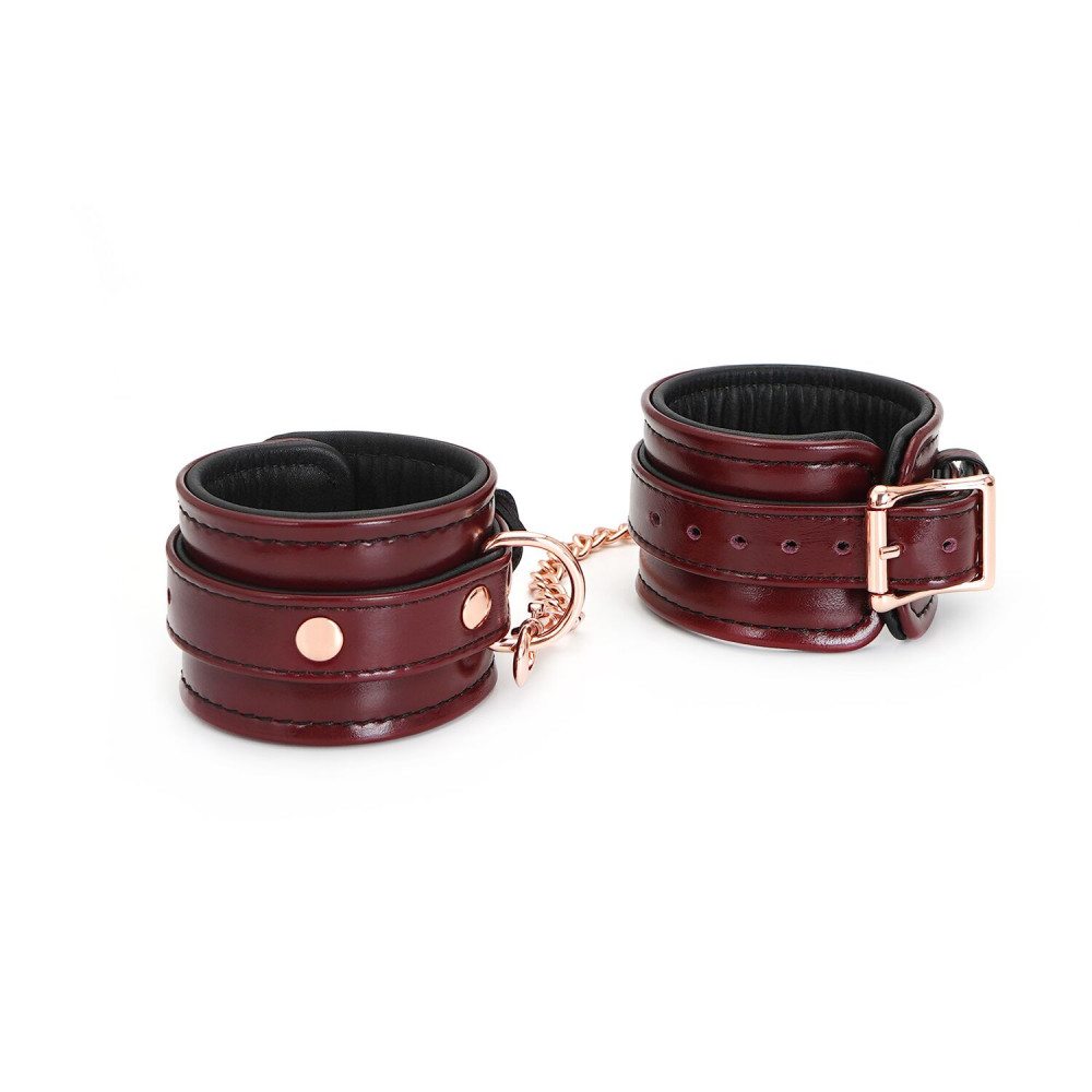 Наручники, веревки, бондажы, поножи - Наручники Liebe Seele Wine Red Wirst Cuffs 9