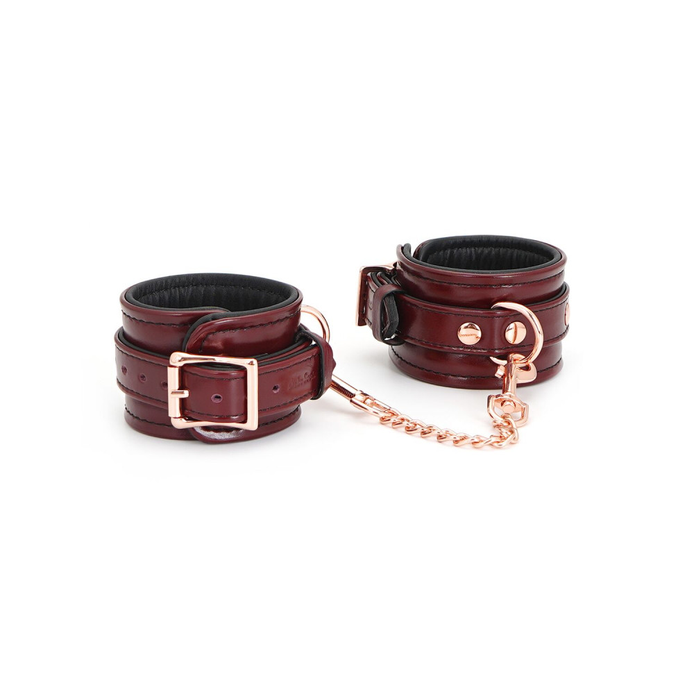 Наручники, веревки, бондажы, поножи - Наручники Liebe Seele Wine Red Wirst Cuffs