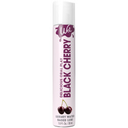 Лубрикант на водной основе Wet Oral Play Black Cherry (30 мл), съедобный, без сахара