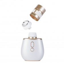 Стимулятор у вигляді парфумів BeYourLover Aromia з вакуумом та мікрострумами, кремовий