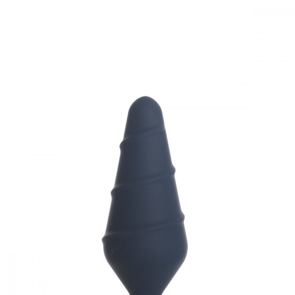 Анальні іграшки без вібрації - Анальна пробка Lux Active Twist Plug Small Blue 2