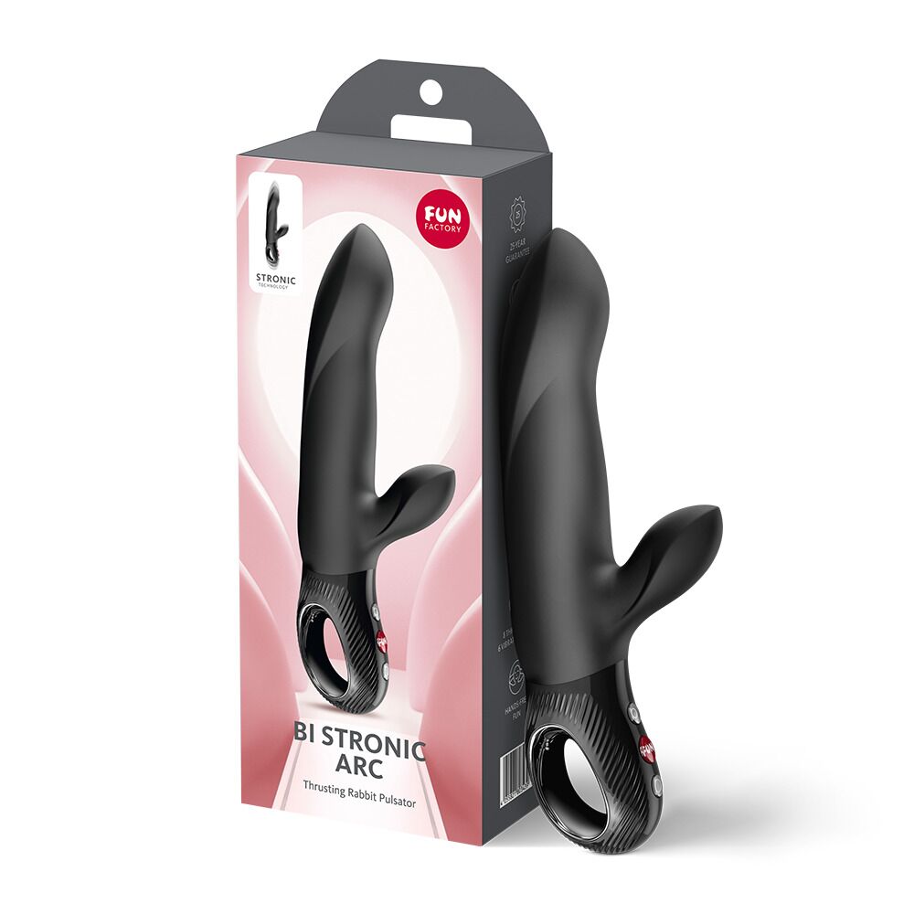 Классический вибратор - Пульсатор Fun Factory Bi Stronic Arc Black 9