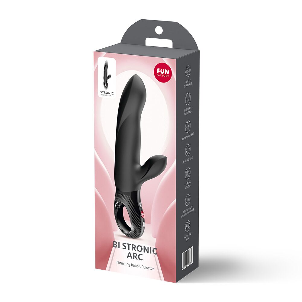 Классический вибратор - Пульсатор Fun Factory Bi Stronic Arc Black 10