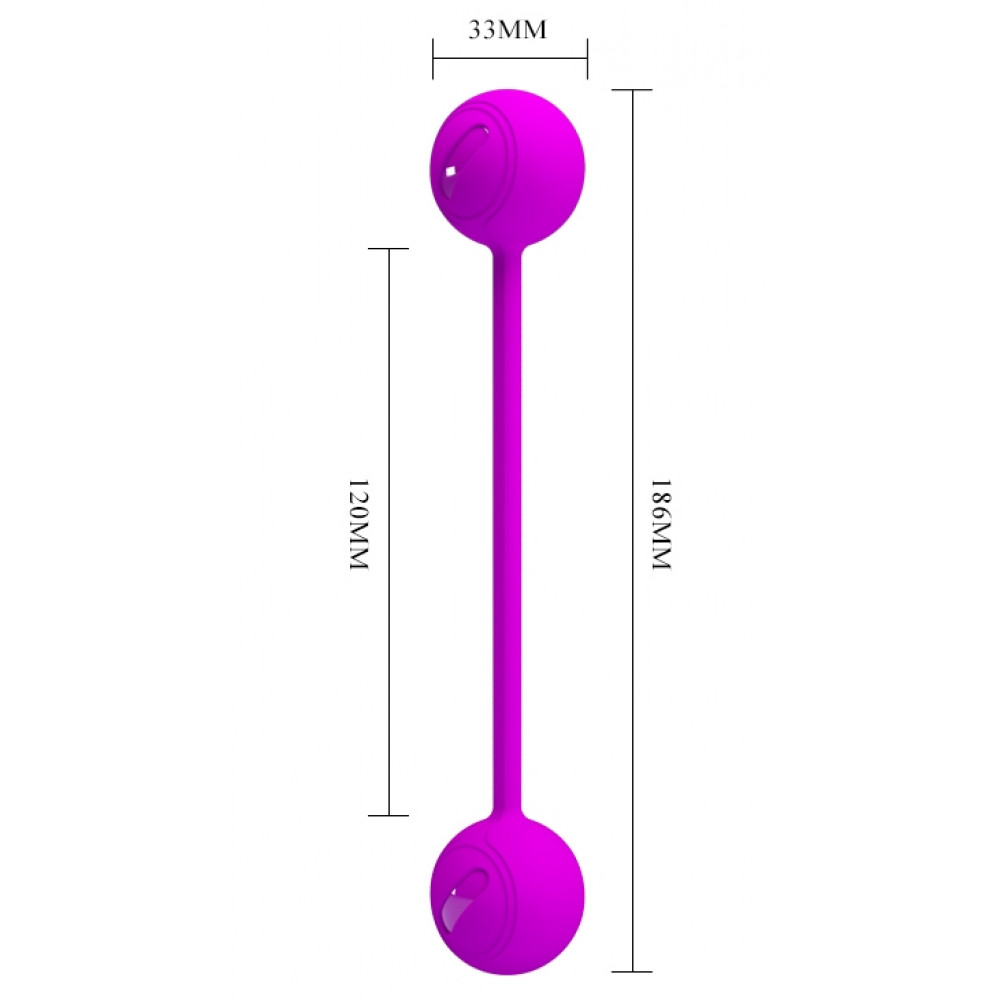 Вагинальные шарики - Вагинальные шарики Pretty Love Kegel Ball III, BI-014796 2