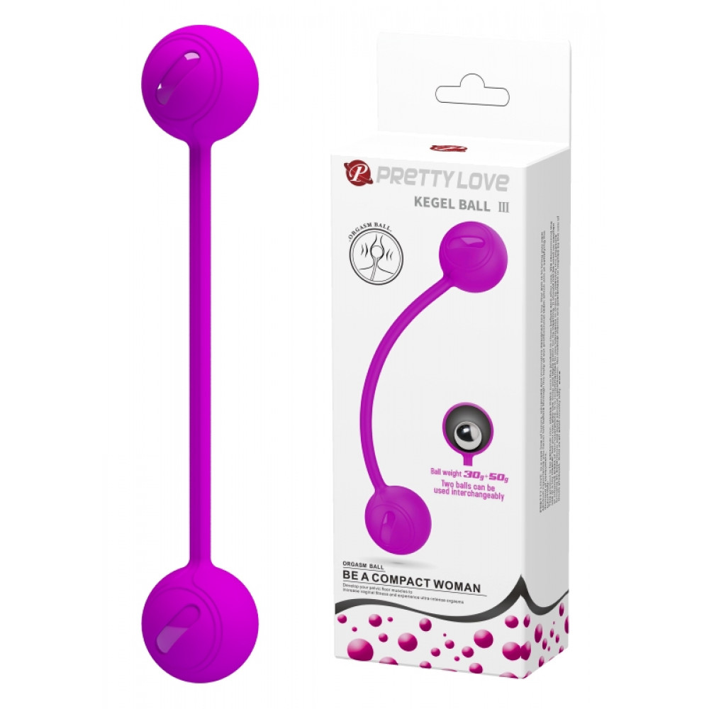 Вагинальные шарики - Вагинальные шарики Pretty Love Kegel Ball III, BI-014796