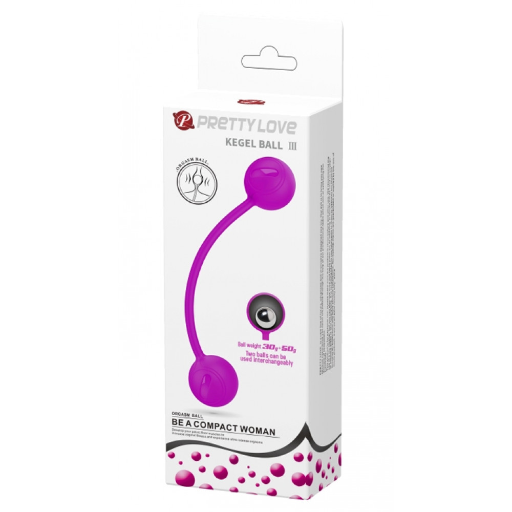 Вагинальные шарики - Вагинальные шарики Pretty Love Kegel Ball III, BI-014796 1