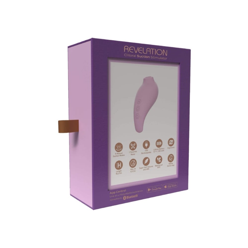 Разное - Вакуумный клиторальный стимулятор Adrien Lastic Revelation розовый 4