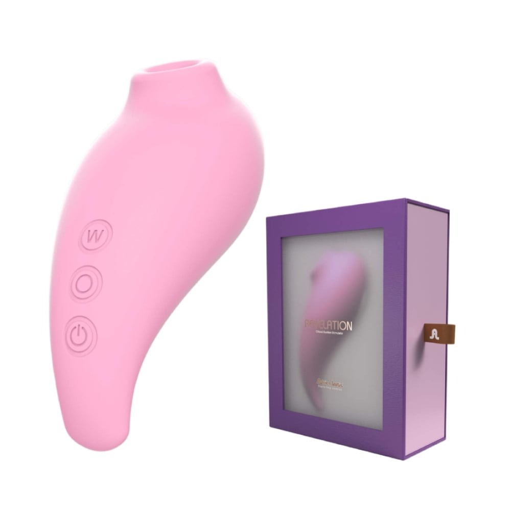 Разное - Вакуумный клиторальный стимулятор Adrien Lastic Revelation розовый