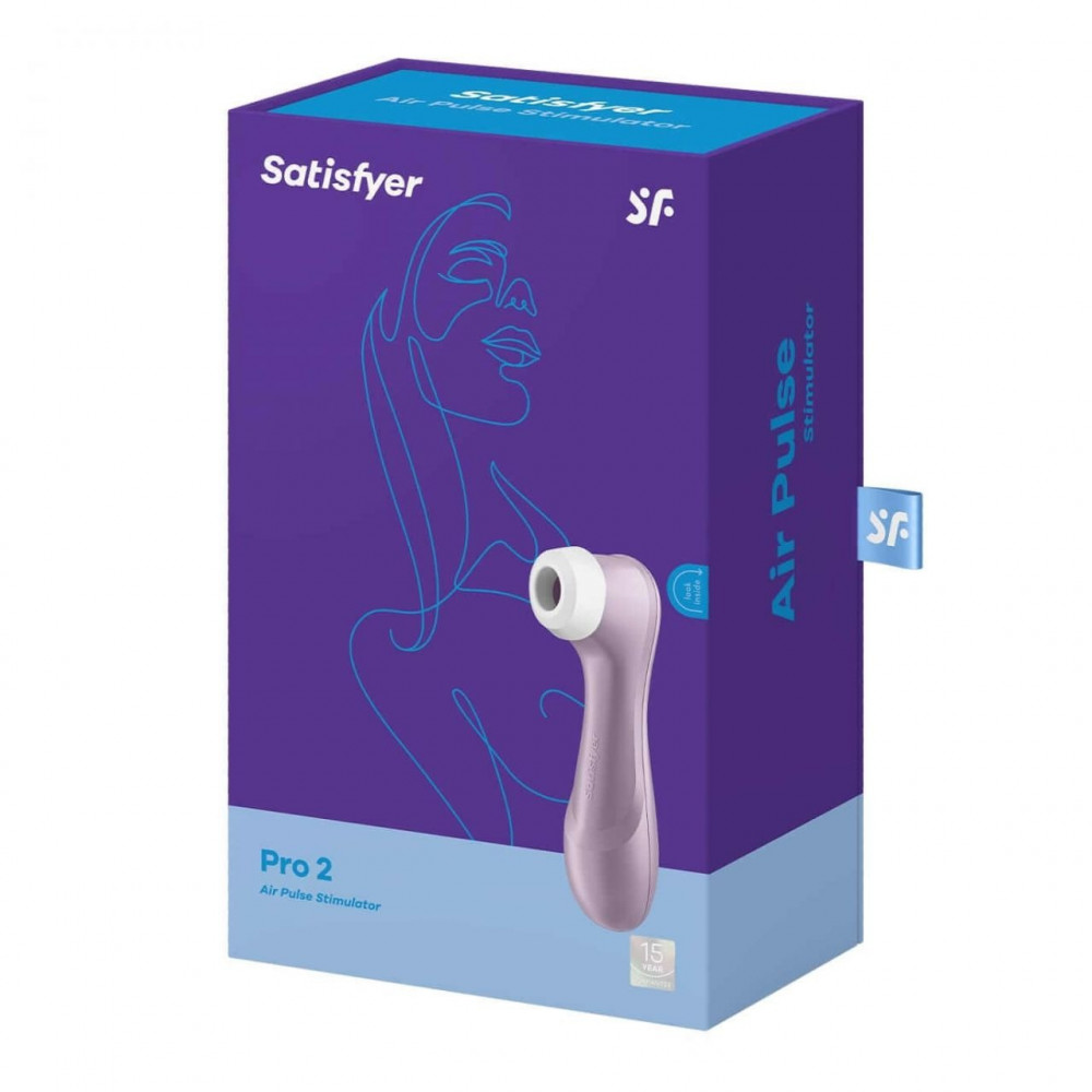 Разное - Вакуумный стимулятор клитора Satisfyer Pro 2, сиреневый 8