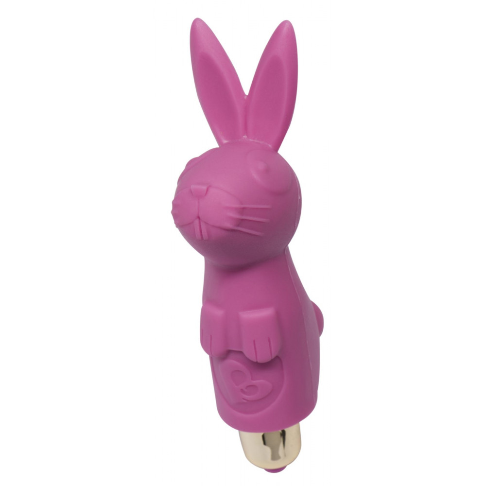 Клиторальный вибратор - Вибратор кролик, 7 скоростей, розовый