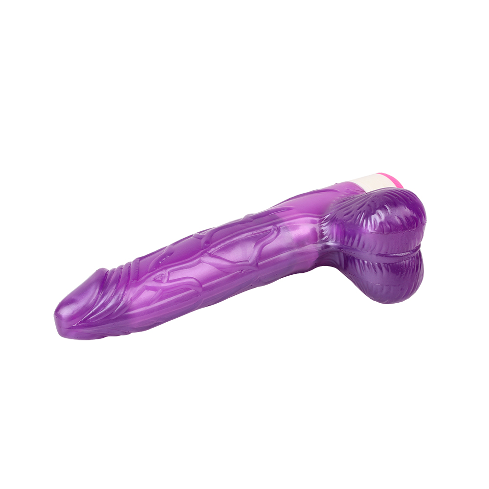 Секс игрушки - Вибратор ребристый Chisa Luv Pleaser, Purple. 20 cm 2