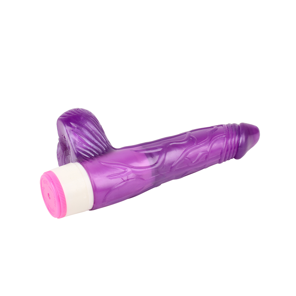 Секс игрушки - Вибратор ребристый Chisa Luv Pleaser, Purple. 20 cm 1