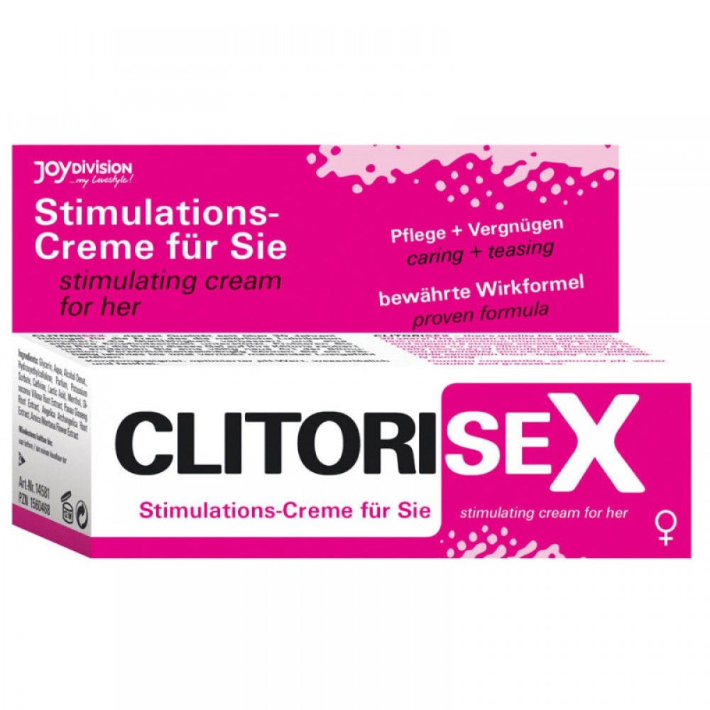  - Возбуждающий крем для клитора CLITORISEX - Cream, 40 ml