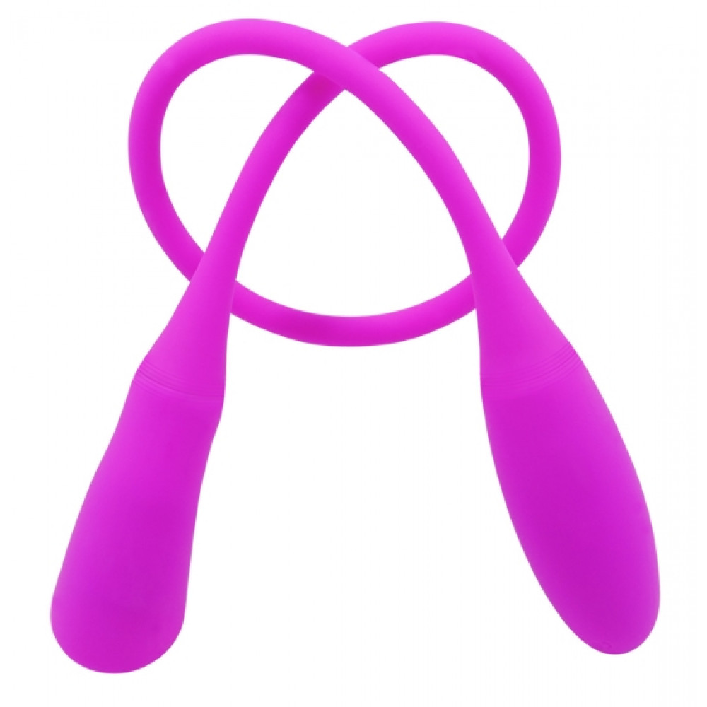 Різне - Гнучкий двосторонній вібратор - Snaky Vibe, BI-014327-2 2