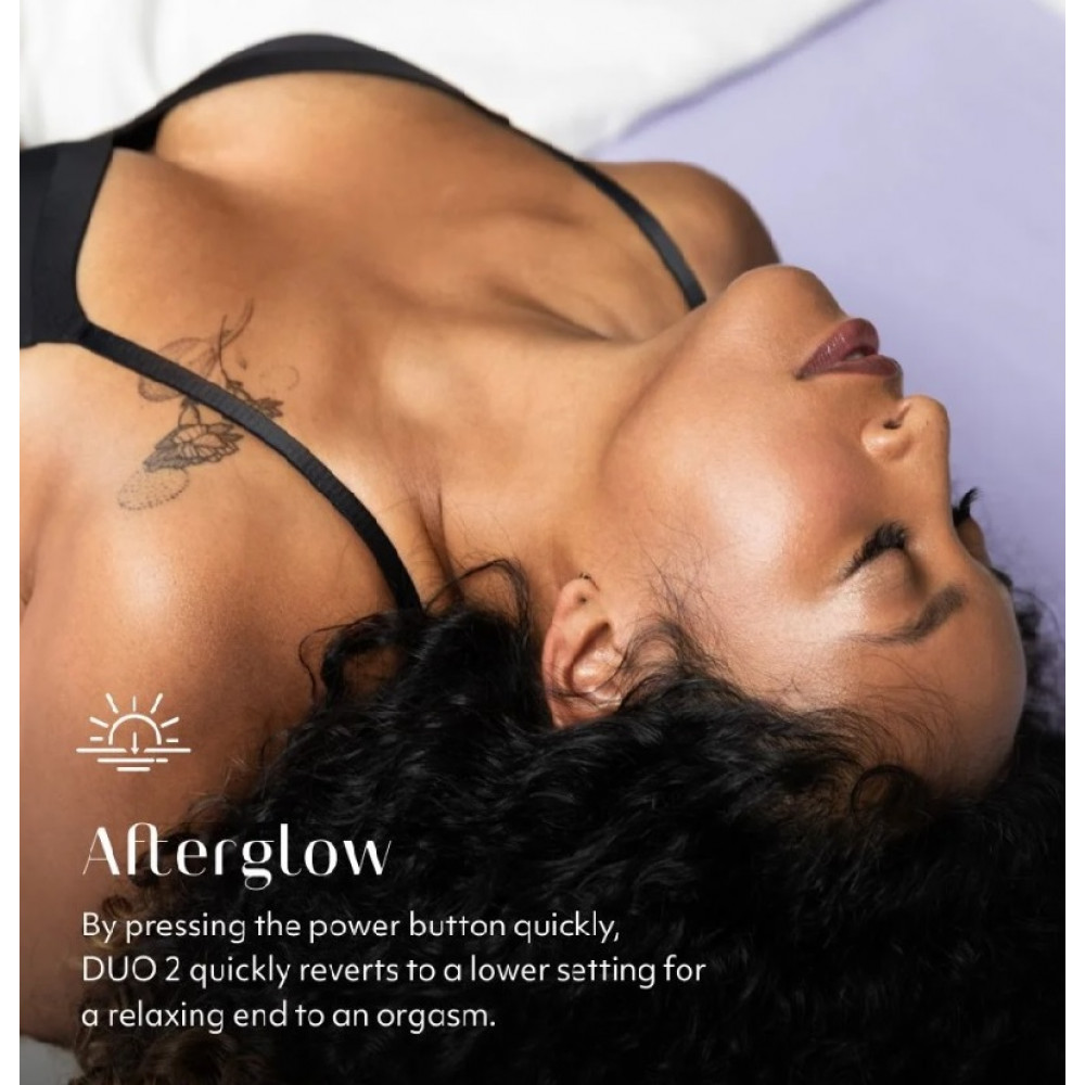 Разное - Инновационный бесконтактный вибратор-стимулятор Womanizer Duo 2 Black 5