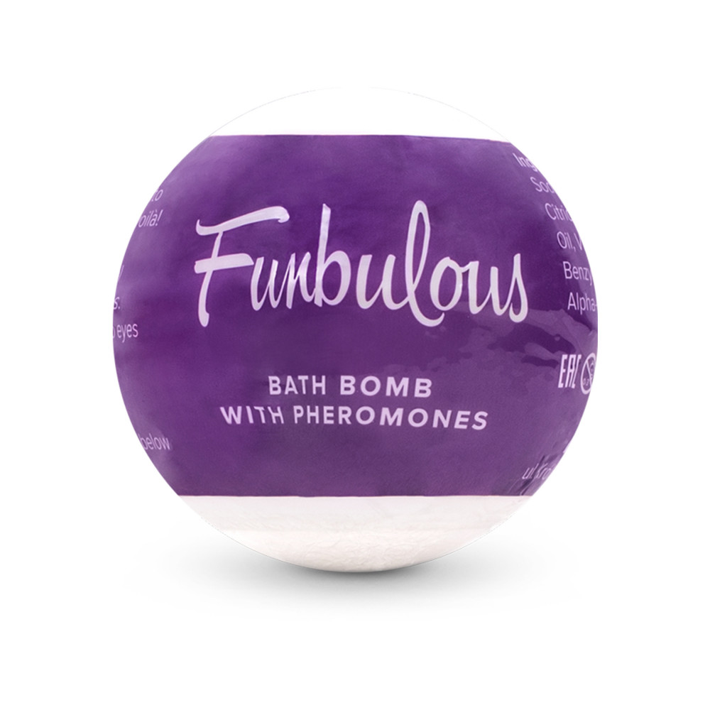 Лубриканты - Бомбочка для ванны з феромонами Obsessive Bath bomb with pheromones Fun