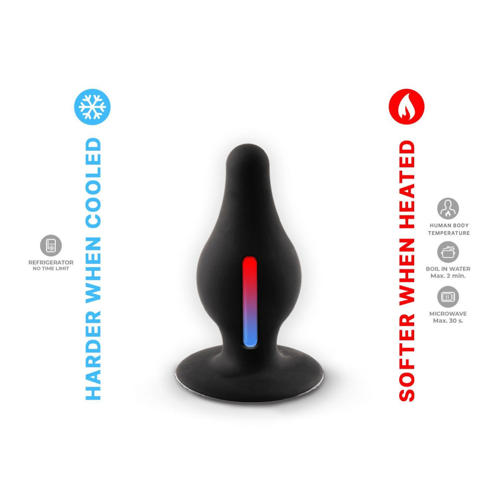 Секс игрушки - Анальная пробка SilexD (Model 2 size M), двухслойная, силикон+Silexpan (предыдущая упаковка!!!) 3