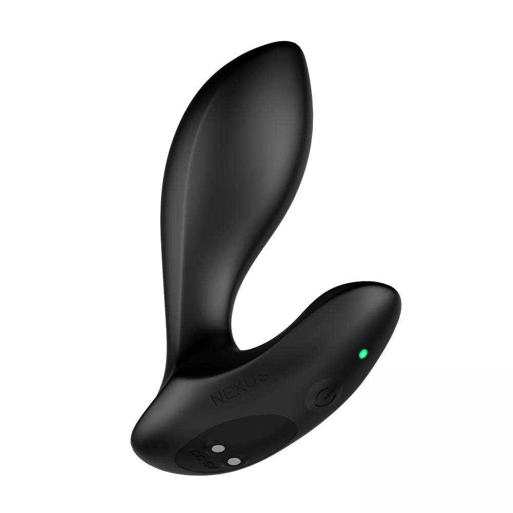 Секс игрушки - Анальная пробка с вибрацией и дистанционным пультом Nexus Duo Plug черная, 9.8 х 3.3 см 5