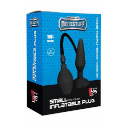 Анальный плаг расширитель с накачиванием Dream Toys Menzstuff Small Inflatable Plug черный