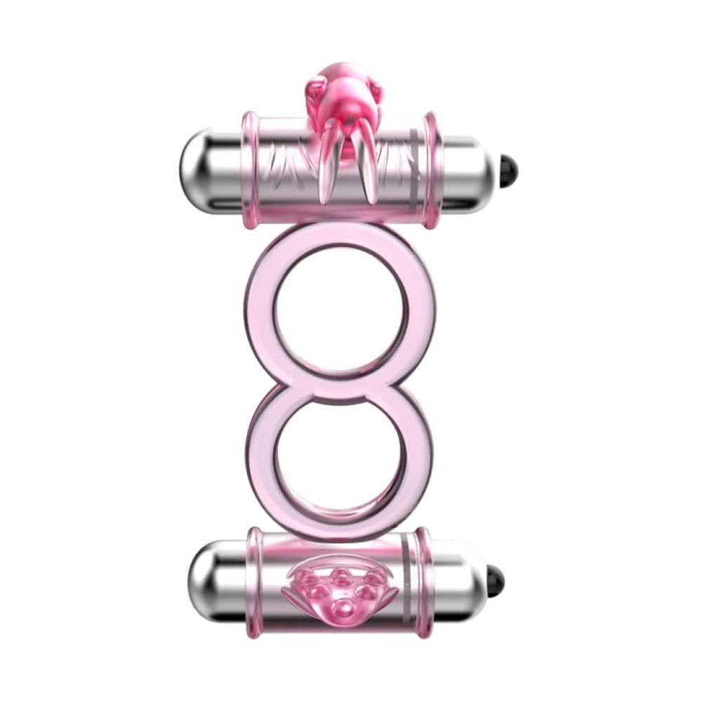 Різне - Ерекційне вібро кільце з стимулятором клітора BUNNY Snuggles, BI - 014079 3