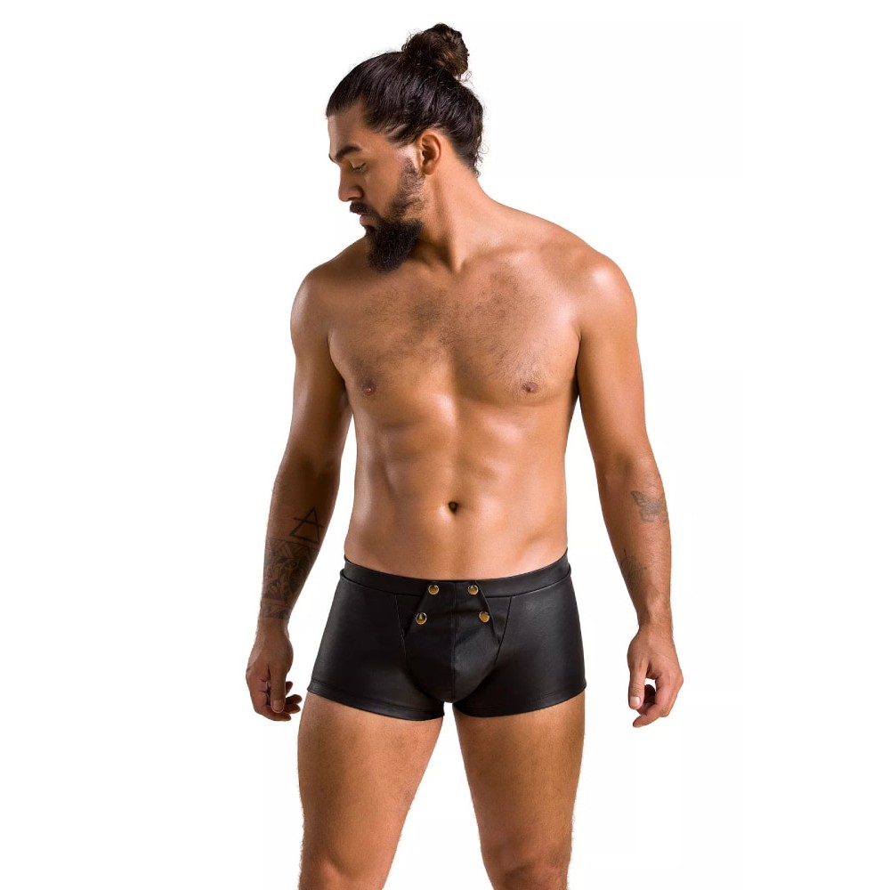  - Эротические трусы шорты 050 SHORT PATRICK black S/M - Passion