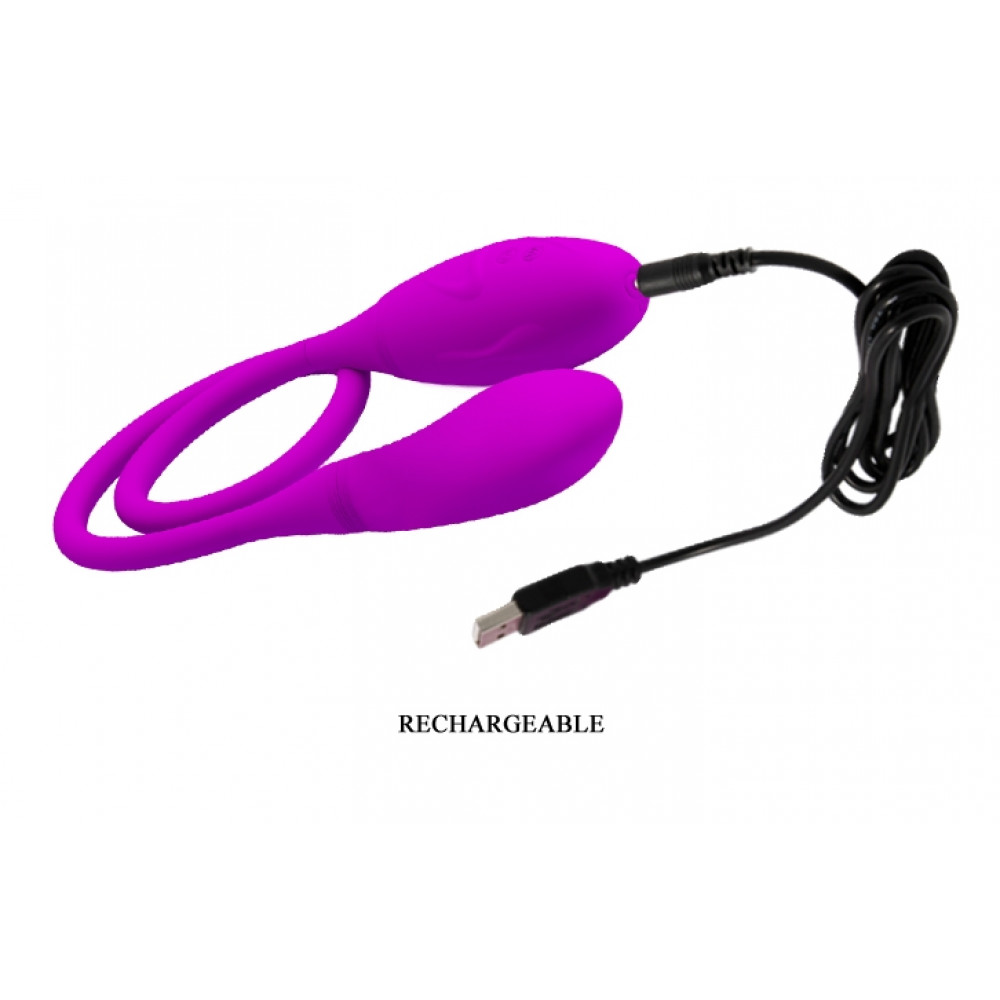 Різне - Гнучкий вібростимулятор унісекс PRETTY LOVE-Snaky Vibe, BI - 014327-3 8