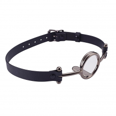 Кляп Roomfun з сріблястим кільцем-розширювачем, M