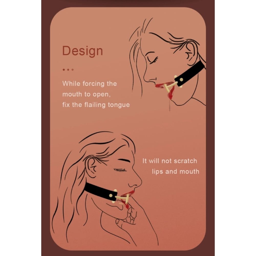 Різне - Кляп Roomfun з сріблястим кільцем-розширювачем, M 5