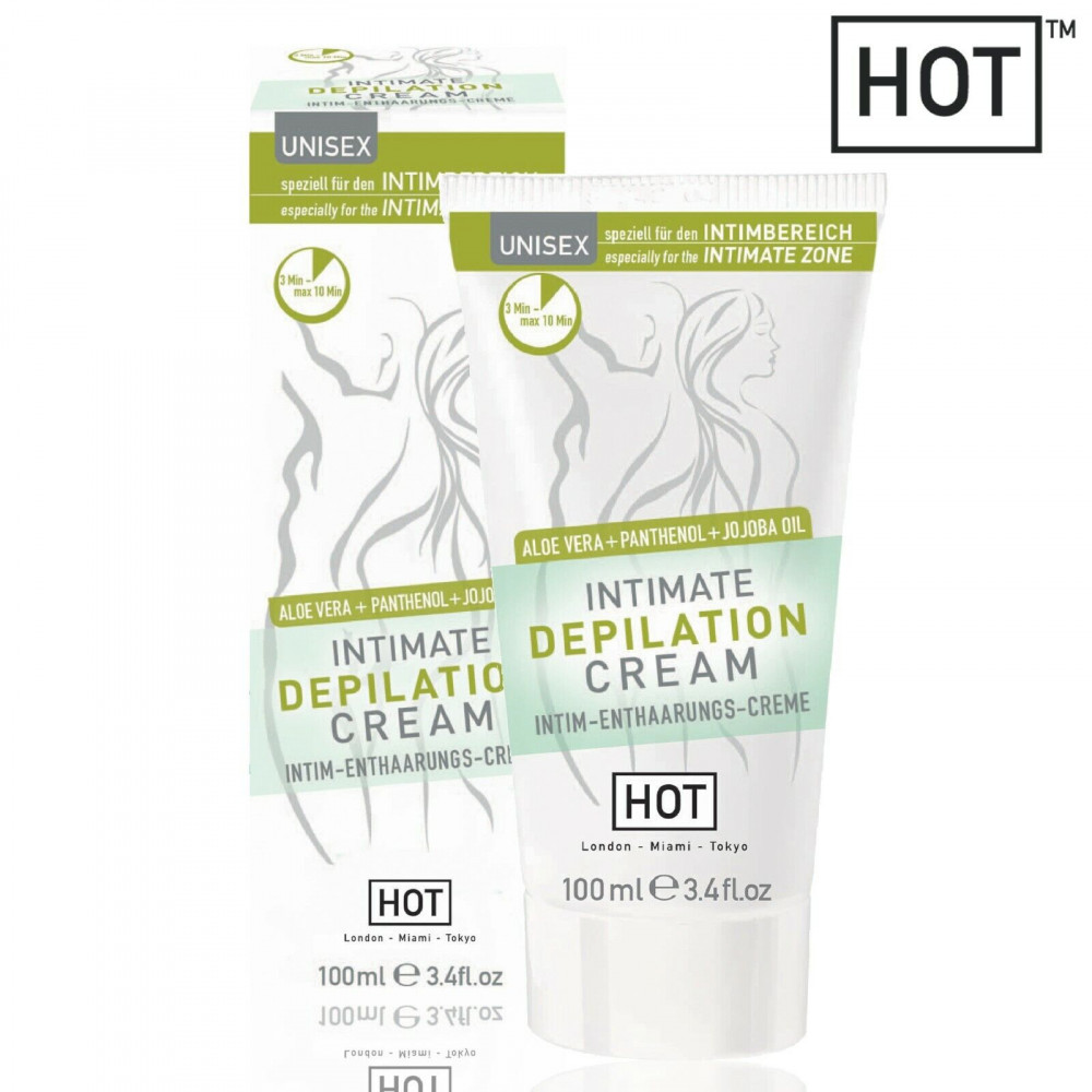 Лубриканты - Крем для депиляции HOT Intimate Depilation Cream 100 ml 1