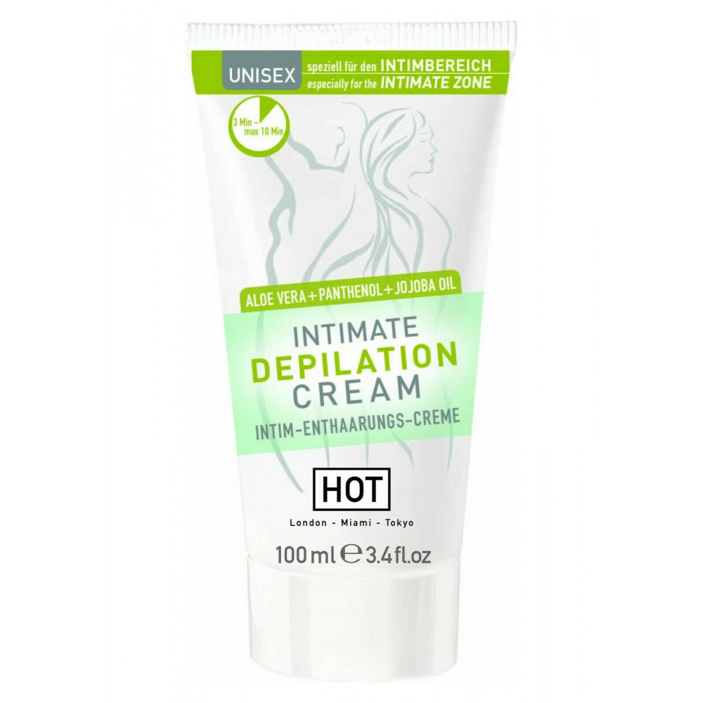 Лубриканты - Крем для депиляции HOT Intimate Depilation Cream 100 ml 2