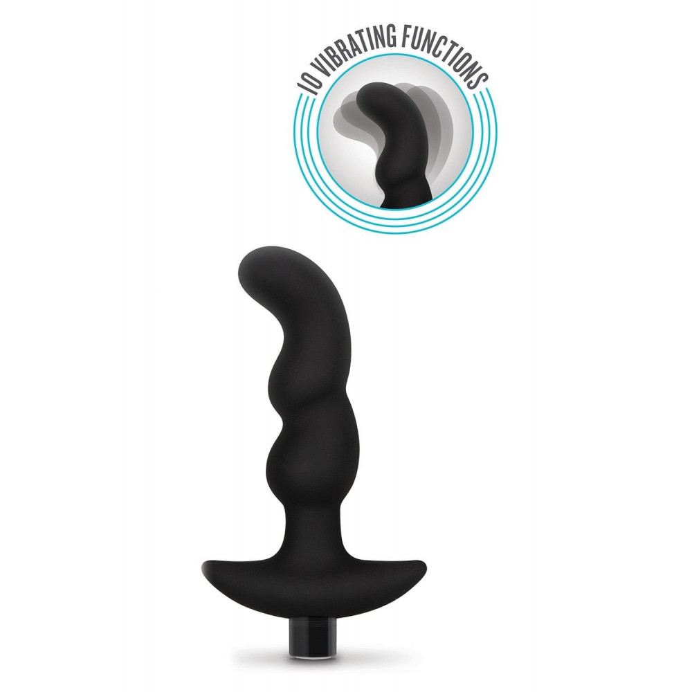 Массажеры простаты - Массажер простаты Blush Anal Adventures Platinum Silicone Vibrating 4