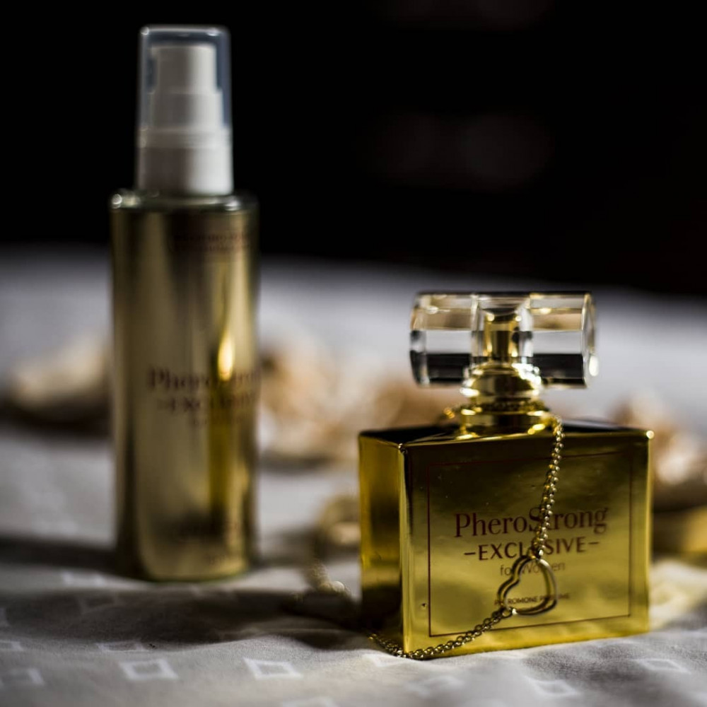 Різне - Масажна олія з феромонами для жінок, з ароматом PheroStrong, 100 мл 4