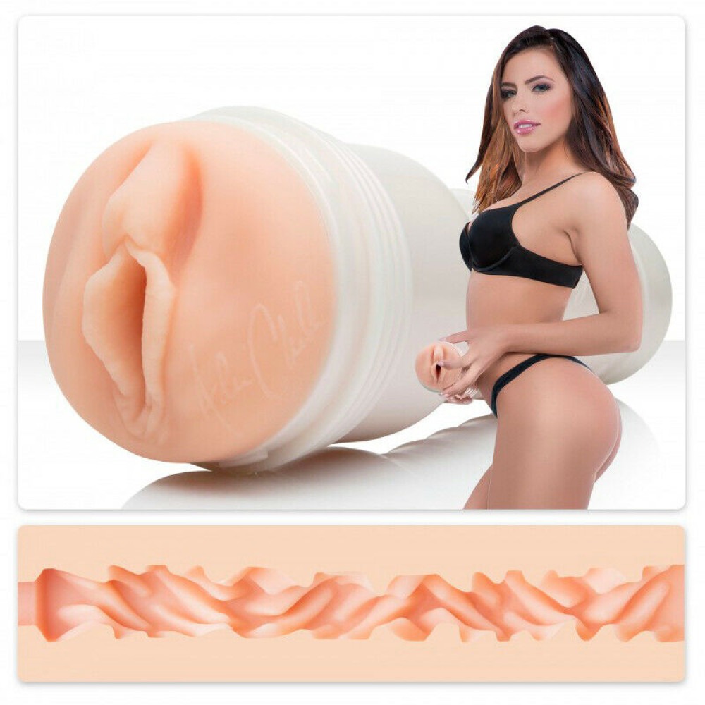 Секс игрушки - Мастурбатор Вагина в колбе, киберкожа Fleshlight Adriana Chechik Empress, телесный