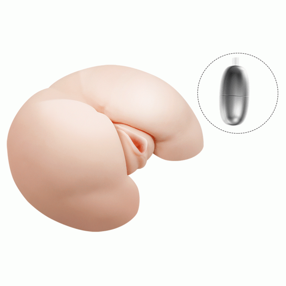 Мастурбаторы вагины - Мастурбатор вагина и анус с вибрацией, подогревом и звуковым сопровождением BAILE - VAGINA AND ASS, Heating function Vibration Sex talk, BM-009023S 5
