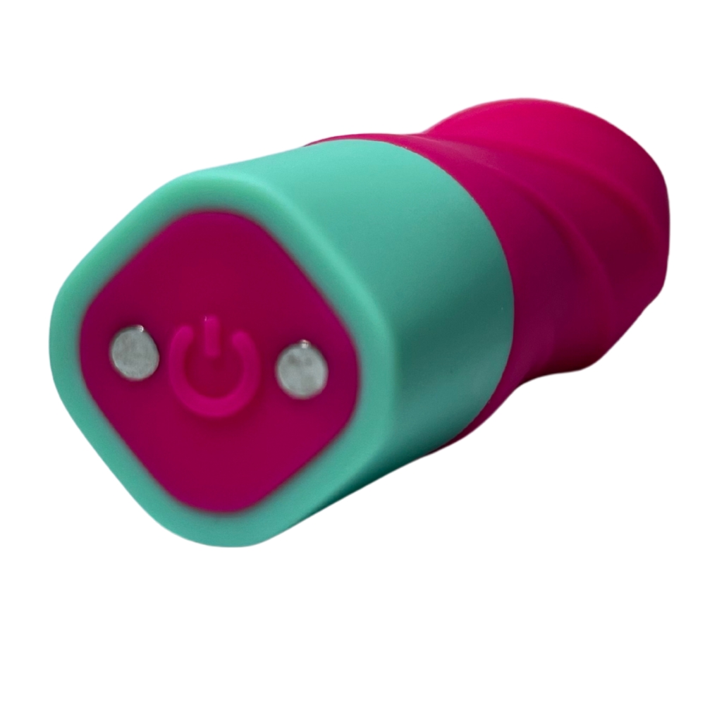 Вибропули и мини-вибраторы - Мини-вибратор с рельефом Passion Play, 10 режимов вибрации, розовый 5