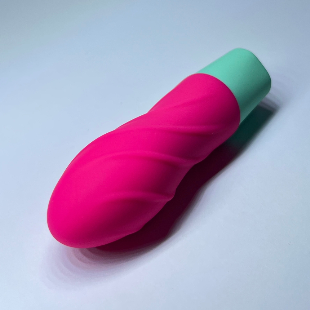 Вибропули и мини-вибраторы - Мини-вибратор с рельефом Passion Play, 10 режимов вибрации, розовый 3