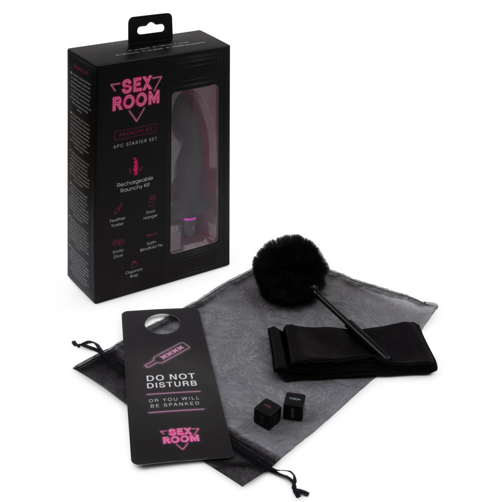 Разное - Набор для анальных игр Dream Toys Sex Room, 6 предметов, черный/розовый 1