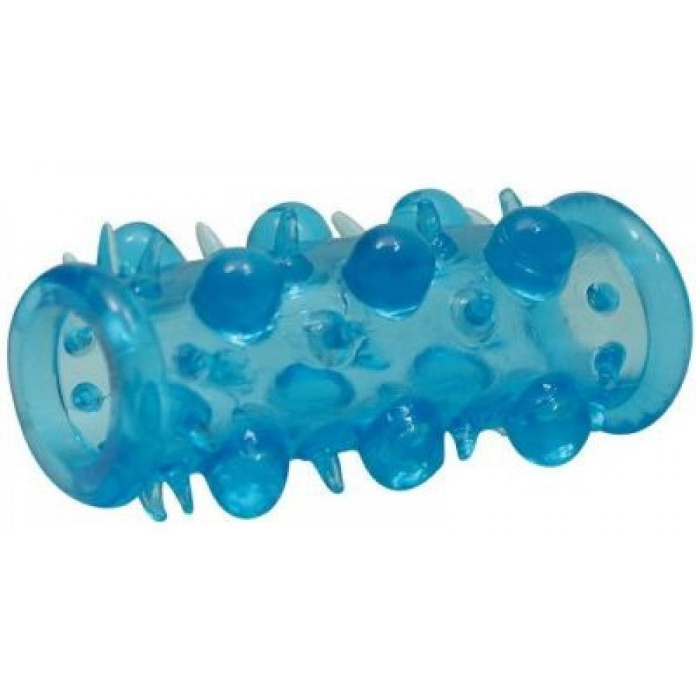 Эрекционные кольца и насадки - Насадка Lust Cluster, BLUE 2