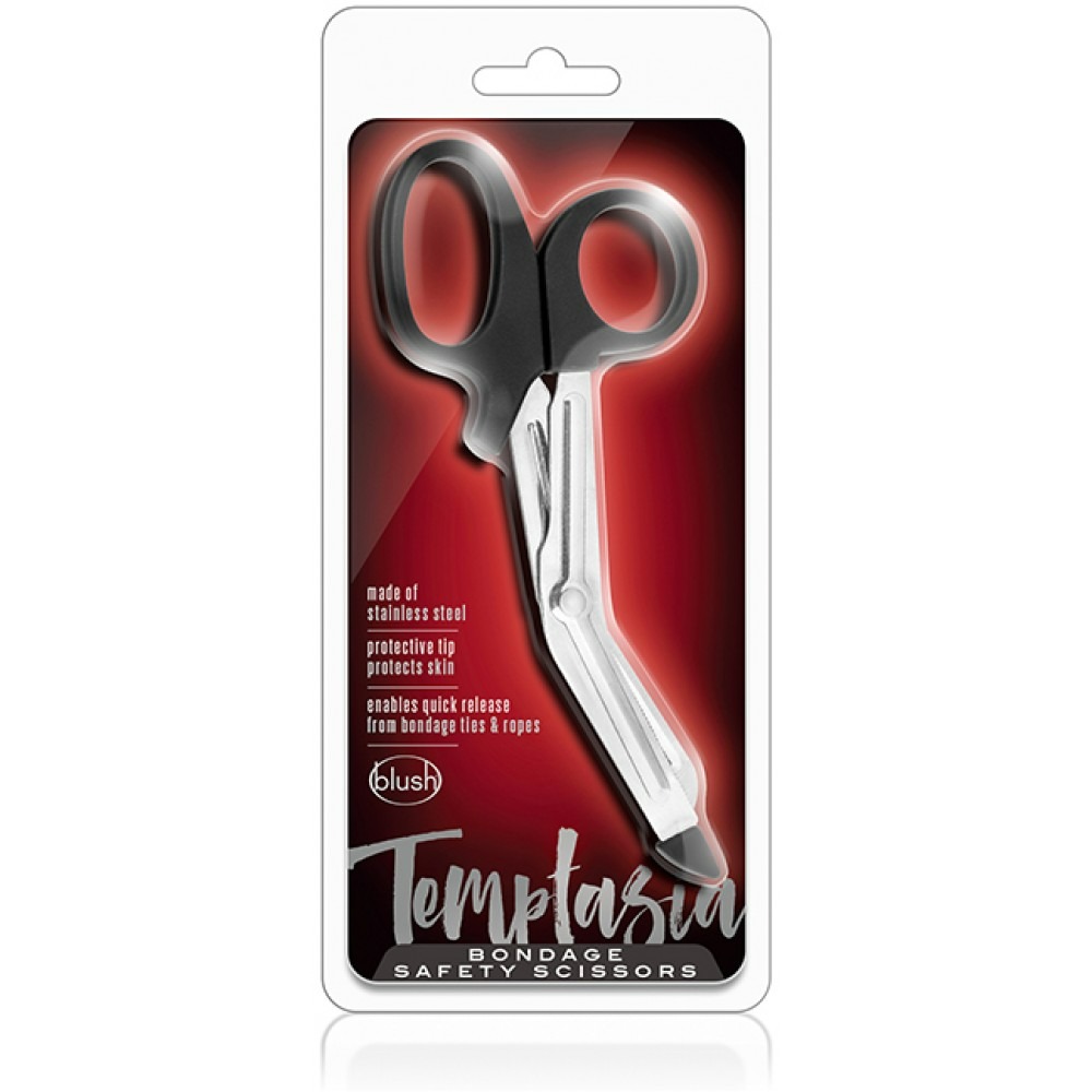 Разное - Ножницы для стрейч ленты TEMPTASIA BONDAGE SAFETY SCISSORS 1