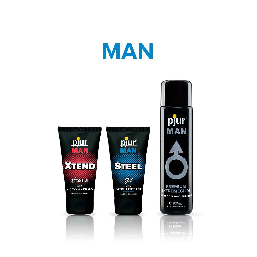 Мужские возбудители - Крем для пениса стимулирующий pjur MAN Xtend Cream 50 ml, с экстрактом гинкго и женьшеня 1