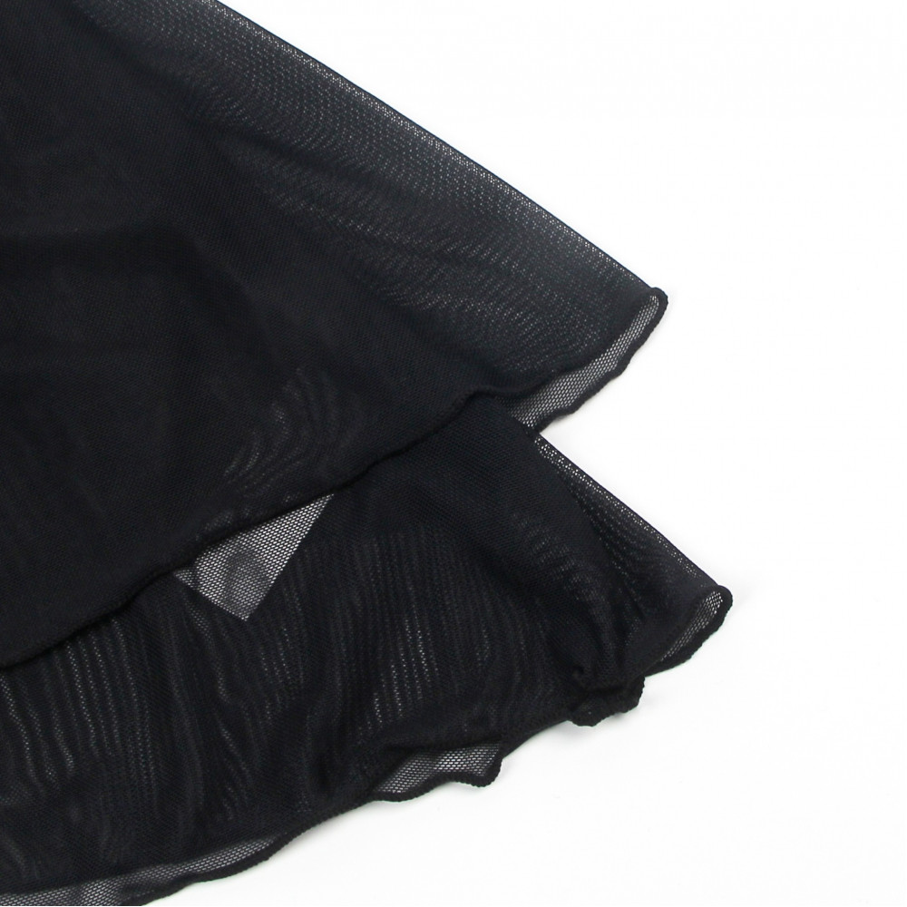 Різне - Сукня з мереживом Star Night з нашийником та наручниками, бордово-чорне, XS-S 8