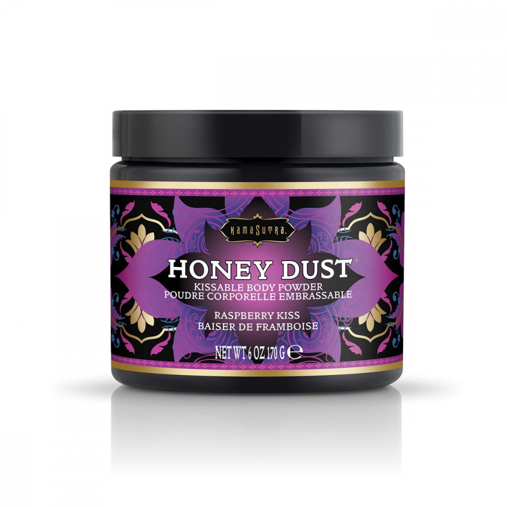 Интимная косметика - Съедобная пудра Kamasutra Honey Dust Raspberry 170ml