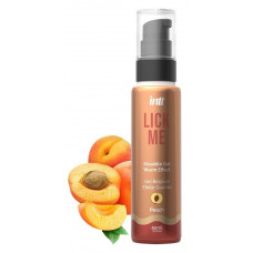 Съедобный гель со вкусом персика Intt Lick Me Peach и согревающим эффектом, 50 мл