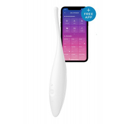 Вибратор c целенаправленной стимуляцией Satisfyer Twirling Joy White