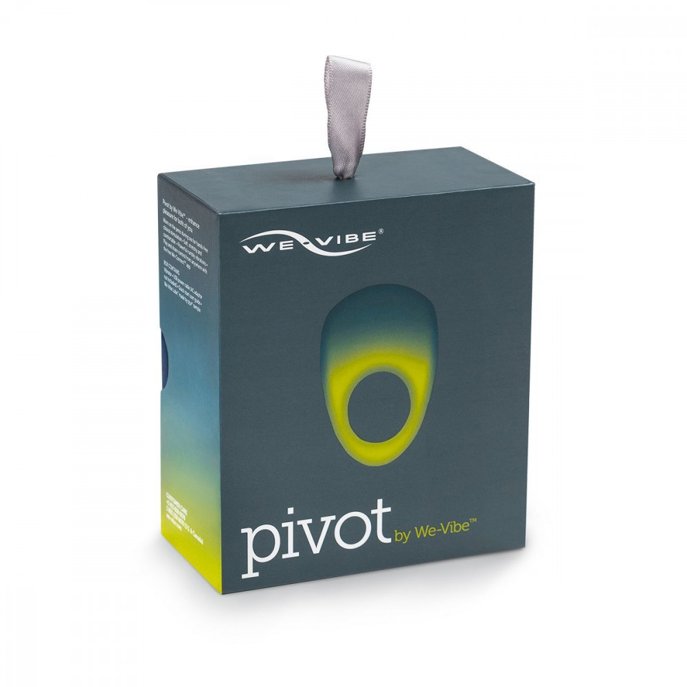 Эрекционные кольца с вибрацией - Эрекционное смарт-виброкольцо We-Vibe Pivot 5