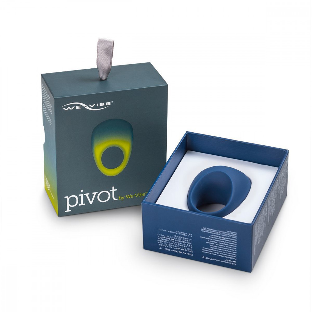 Эрекционные кольца с вибрацией - Эрекционное смарт-виброкольцо We-Vibe Pivot 3