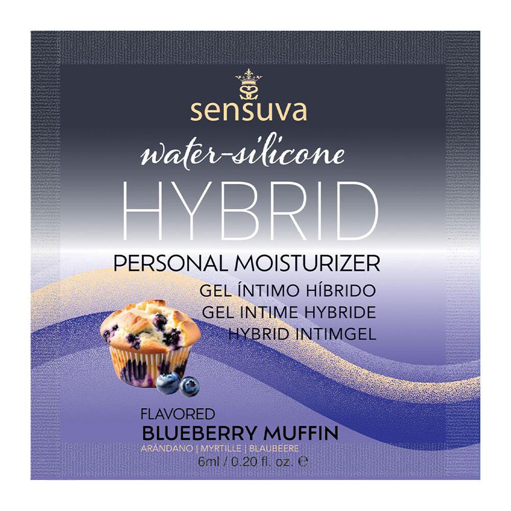 Разное - Пробник Sensuva - Hybrid Formula Blueberry Muffin (6 мл)