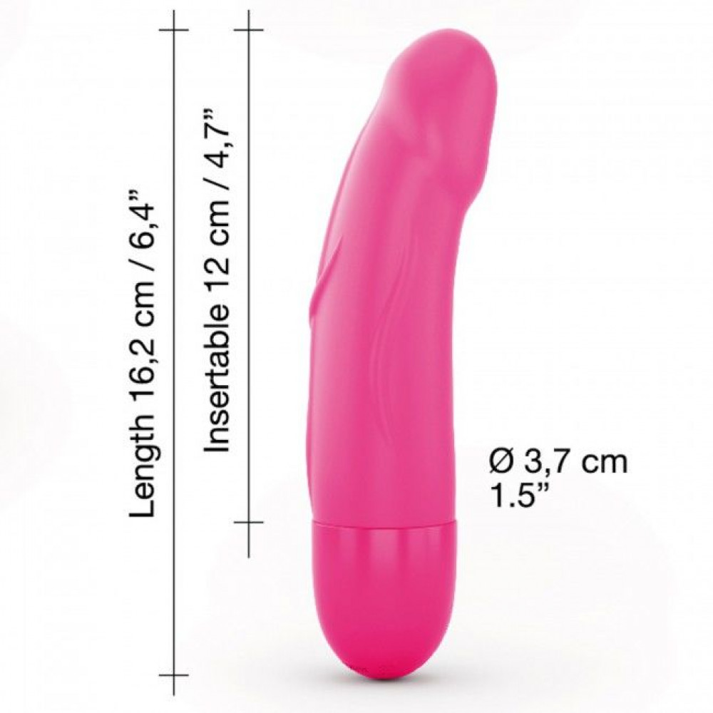 Вибратор - Вибратор Dorcel Real Vibration S Magenta 2.0, диам 3,7см, перезаряжаемый, для точки G 1